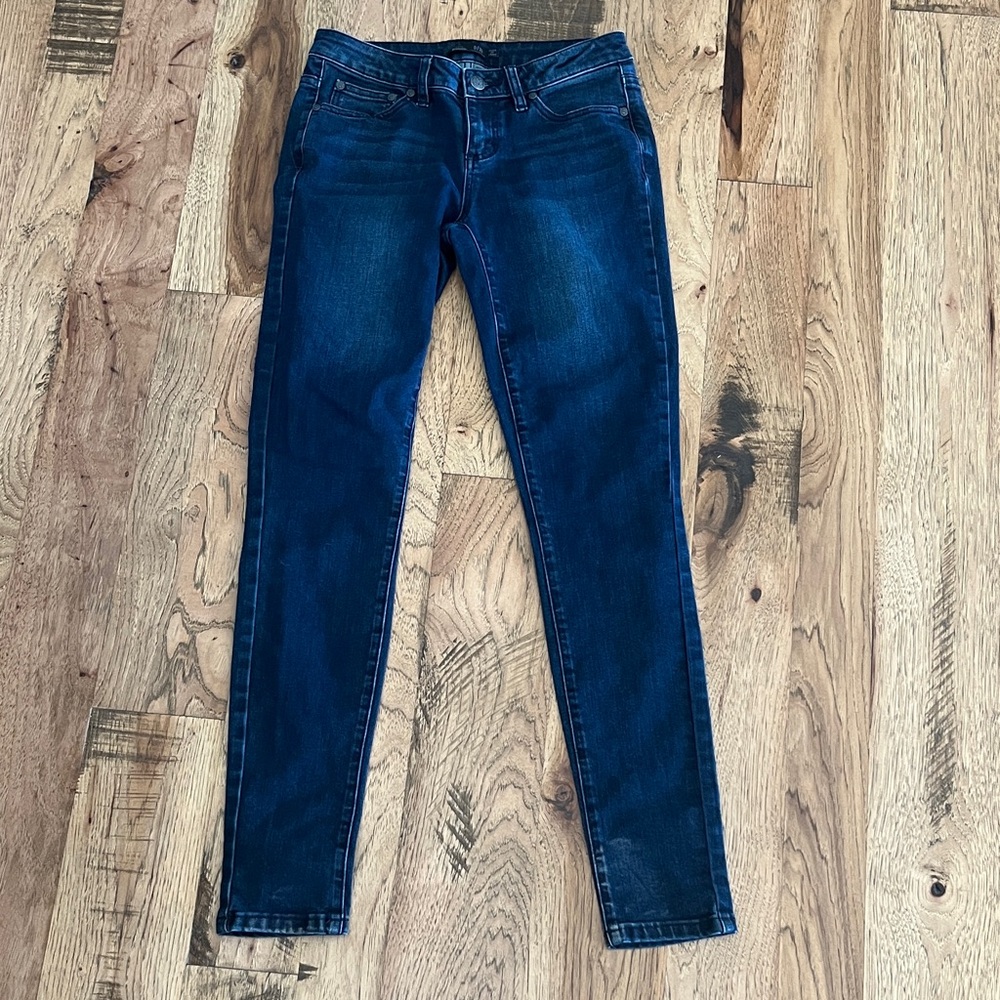 Prana Dark Blue Skinny Jeans